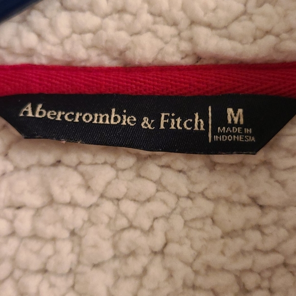 Abercrombie & Fitch Sherpa Lined cardigan - Picture 3 of 4